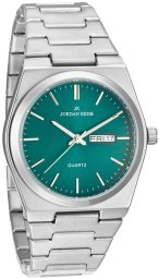 Zegarek Jordan Kerr Zegarek męski Jordan Kerr L1072 zielona tarcza