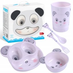 BOCIOLAND BL563-ZESTAW NACZYŃ 5           ELEMENTÓW PANDA