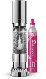 Saturator Sodastream Enso Srebrny + gaz