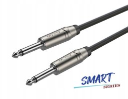 Roxtone Kabel instrumentalny SMART Jack 6,3mm 1m SGJJ100L1