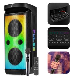 Głośnik Fenton Głośnik imprezowy boombox LED Pulse160 one size