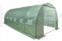 Lean Tunel Foliowy Ogrodowy Szklarnia 6x3x2m Folia 18m² UV-4 Premium
