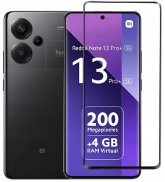 OG Szkło Hartowane Premium Glass - do Xiaomi Redmi Note 13 Pro+ 5G czarny