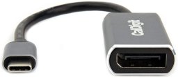 Adapter USB CalDigit USB-C - DisplayPort Srebrny  (USBC-DP14)