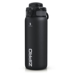 Zipro Butelka termiczna 700 ml Stainless Steel Czarna