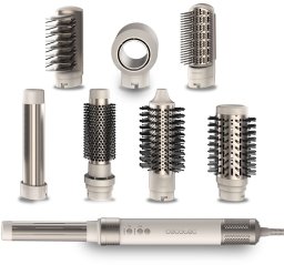 Suszarko-lokówka Cecotec 8w1 Bamba CeramicCare AirGlam Champagne