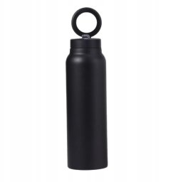 ion8 Butelka / bidon na wodę metal z uchwytem kompatybilnym z Magsafe 950ml czarny