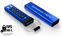 iStorage datAshur PRO+C pamięć USB 256 GB USB Type-C 3.2 Gen 1 (3.1 Gen 1)
