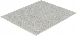 PrzydaSie Mata pod kuwet�, dla kota, PVC, jasnoszara, 37 x 45 cm