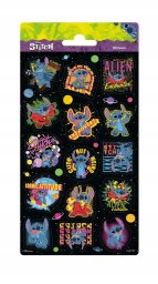 BT21 Naklejki brokatowe Stitch