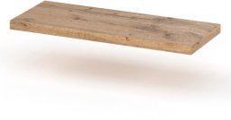Hurtownia-Mebli Półka Wisząca Ścienna Na Książki Dla Dzieci Dąb Wotan Hugo 40cm Drewniana