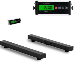 Steinberg Waga belkowa płozowa cyfrowa LCD Bluetooth 1500 / 0.5 kg 100 x 10 cm