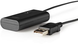 Nedis Nadajnik Bluetooth BTTR050BK AUX/USB SBC Do 1 urządzenia Czarny