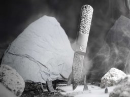 Boker Nóż Boker Solingen BRLW Meteorite Damast