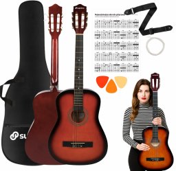 SUPRIMO CGS2 SB gitara klasyczna 4/4 sunburst do n