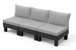 Keter Darza kanapa trzyosobowy Elements 3 Seater poduszki/kolory 8711245158020