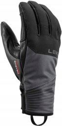 LEKI RĘKAWICE Sparrow 3D black-graphite 9.0