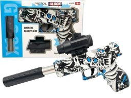 CABOTOYS Pistolet na kulki wodne i plastikowe 6mm K702