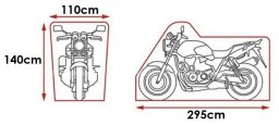 POKROWIEC NA MOTOCYKL rozmiar L 295x140x110 wodoodporny