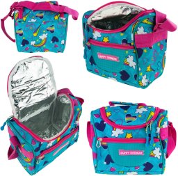 C136001 LUNCH BAG TORBA TERMICZNA DZIECIĘCA NIEBIESKA