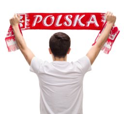 GoDan szalik kibica Polska 130cm | SKPOL-YH
