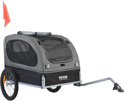Przyczepka rowerowa dla psa do przewozu transporter do 40 kg