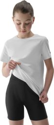 Komplet dla dziewczynki 4F koszulka, spodenki, worek F082 głęboka czerń 4FJWAW25TAPSF082 20S 146-152cm