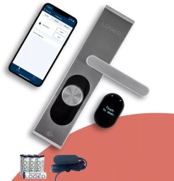 Shelly Shelly Plug&Play "LOQED Touch Smart Lock Stainless Steal" Smartes Türschloss