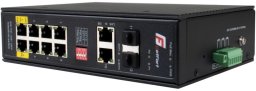 Switch GetFort Switch Poe Getfort Przemysłowy Poe 8Ge+2Ge+2Sfp (-40/80)