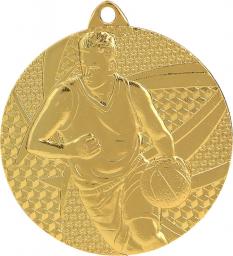 Tryumf medal złoty- koszykówka (MMC6850/G)