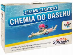 CampTime Zestaw startowy 5 produktów do basenu uzdatnianie i dezynfekcja wody