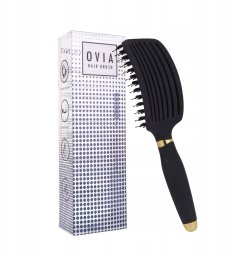 MOHI SISTER YOUNG_Ovia Hair Brush szczotka do włosów z włosiem dzika Black