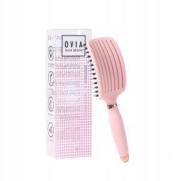 MOHI SISTER YOUNG_Ovia Hair Brush szczotka do włosów z włosiem dzika Pink