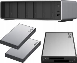 Czytnik Lexar Lexar Professional Workflow Pro with Thunderbolt4 uplink I with Dual SD reader and 2x2TB SSD