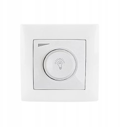 Ściemniacz obrotowy LED  200/600W VCX LC 36A Biały