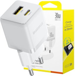 Ładowarka Baseus Palm 1x USB-A 1x USB-C 2 A (BSU9056)