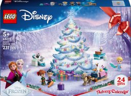 LEGO Disney Kraina lodu Kalendarz adwentowy na 2025 rok (43273)