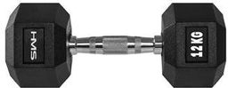 HMS Hantel Hex Pro gumowany 1 x 12 kg