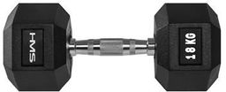 HMS Hantel Hex Pro gumowany 1 x 18 kg