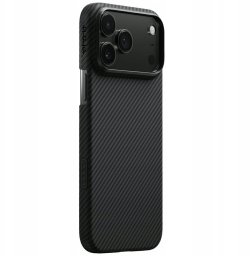 Case PITAKA Ultra-Slim MagSafe for iPhone 17 Pro Max black grey