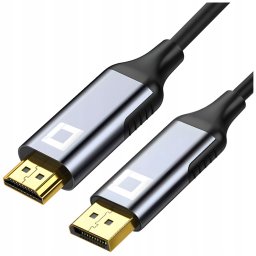 Kabel Co2 DisplayPort - HDMI 3m szary