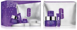 CLINIQUE_SET Outsmart Lines + Wrinkles Smart Clinical™ Repair Wrinke Correcting Serum serum do twarzy korygujący zmarszczki 30ml + Wrinkle Correcting Cream odżywczy krem przeciwzmarszczkowy 15ml + Wrinkle Correcting Eye Cream wypełniający krem