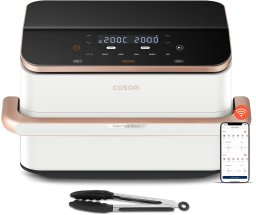 Frytkownica beztłuszczowa Cosori Cosori CAF-TF101S-WEUR Dual Blaze TwinFry Wi-Fi 10 l biały