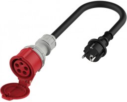 Konner & Sohnen PLATINET EV ADAPTER 11KW CEE female to 3.5KW Schuko plug single-phase, max 3.68KW @16A,0.2M