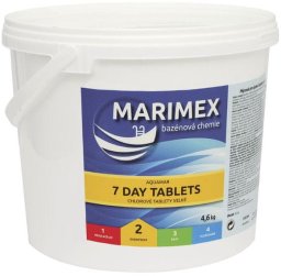 Marimex Marimex 7 Denní tablety 4,6 kg - bazénová chemie - DEZINFEKCE