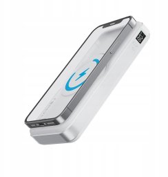 Powerbank Forever Forever power bank bezprzewodowy MATB-300 10000 mAh 3w1 biały