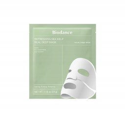 Mediheal BIODANCE_Refreshing Sea Kelp Real Deep Mask* łagodząca hydrożelowa maseczka do twarzy 34g x 4szt