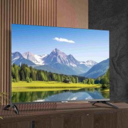 Telewizor CHiQ U43QST TV 43, UHD, QLED, Google TV, DLG 120 Hz, Dolby Audio, Frameless, metaliczna