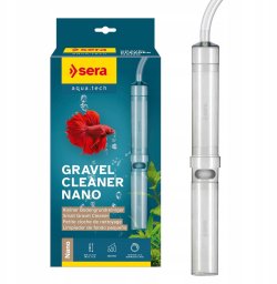 Zolux Gravel Cleaner Nano, odmulacz do akwarium, 26,5 x 2,7cm, wąż 12/16 mm, 2m