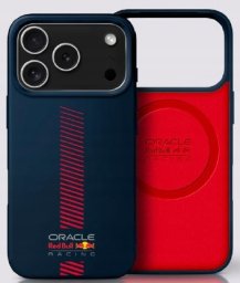 Red Bull Etui Red Bull Silicone Powerbar MagSafe do iPhone 17 Pro granatowy